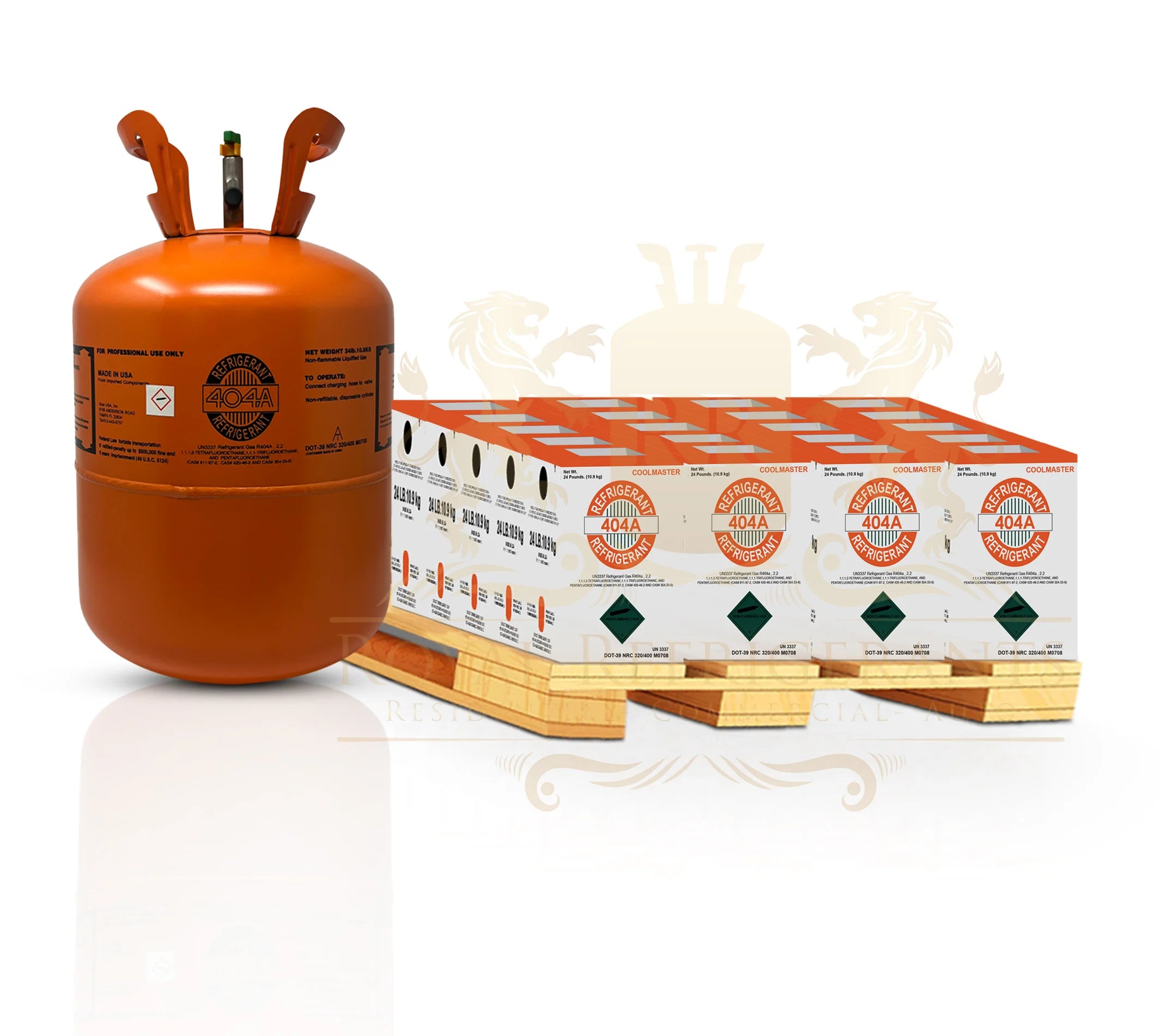 ❄️ R-404A Refrigerant – High-Performance Solution for Low-Temperature Systems